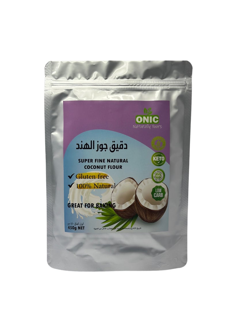 ONIC ONIC Pure Coconut Flour – Gluten-Free, Keto-Friendly, All-Natural  - Image 1