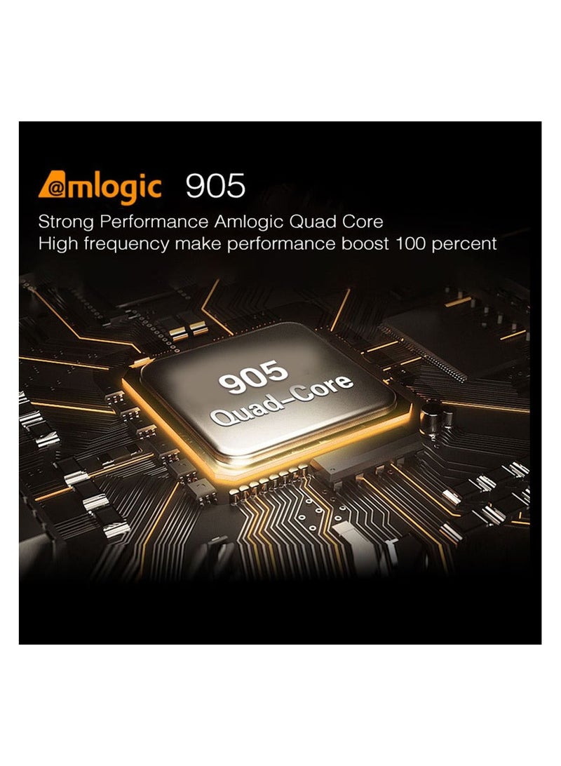 وونكت صندوق التلفاز الذكي برو ميني أندرويد 11.1 [2GB / 16GB] أملوجيك S905L رباعي النواة 2.4G / 5G WIFI 4K H265 مشغل وسائط - Image 5