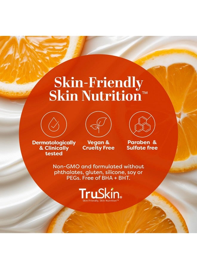 TruSkin Vitamin C Face Moisturizer for Women - Brightening, Anti Aging, Hydrating, Skin Wrinkle Cream - Vitamin B5, Vitamin E, Jojoba Oil, Aloe Vera & Green Tea, 2 fl Oz - Image 4