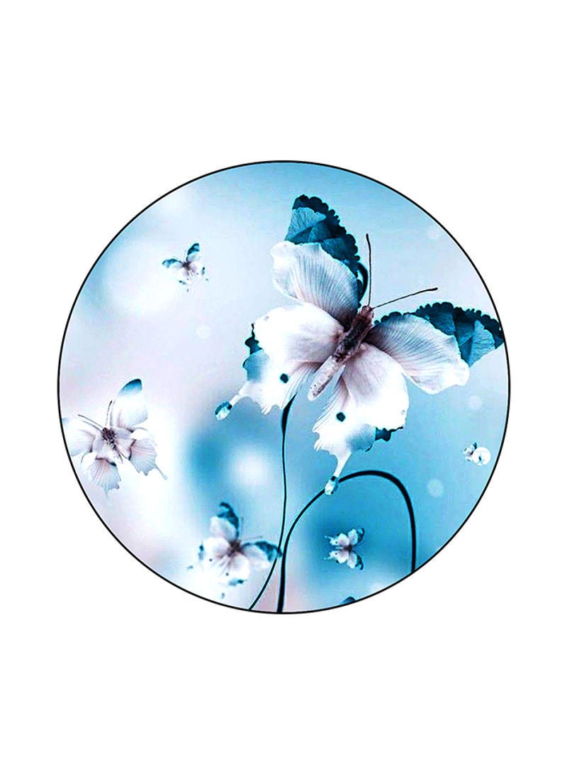 RKN Butterflies Printed Mouse Pad Multicolor