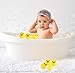 umbresen Yellow Rubber Ducks Preschool Bath Toys Bathtub Duckies Gift for Baby Shower Infants Toddlers Car Pool Float Halloween Adults Party Favors Carnival Decorations Mini Yellow 1824pcs - Image 4