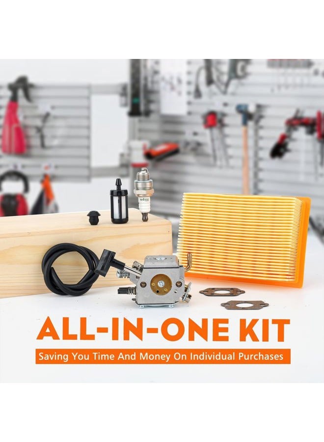 HIPA Carburetor with Repower Kit Air Filter for STIHL BR340 BR340L BR380 BR420 BR420C SR340 SR420 Backpack Blower - Image 3