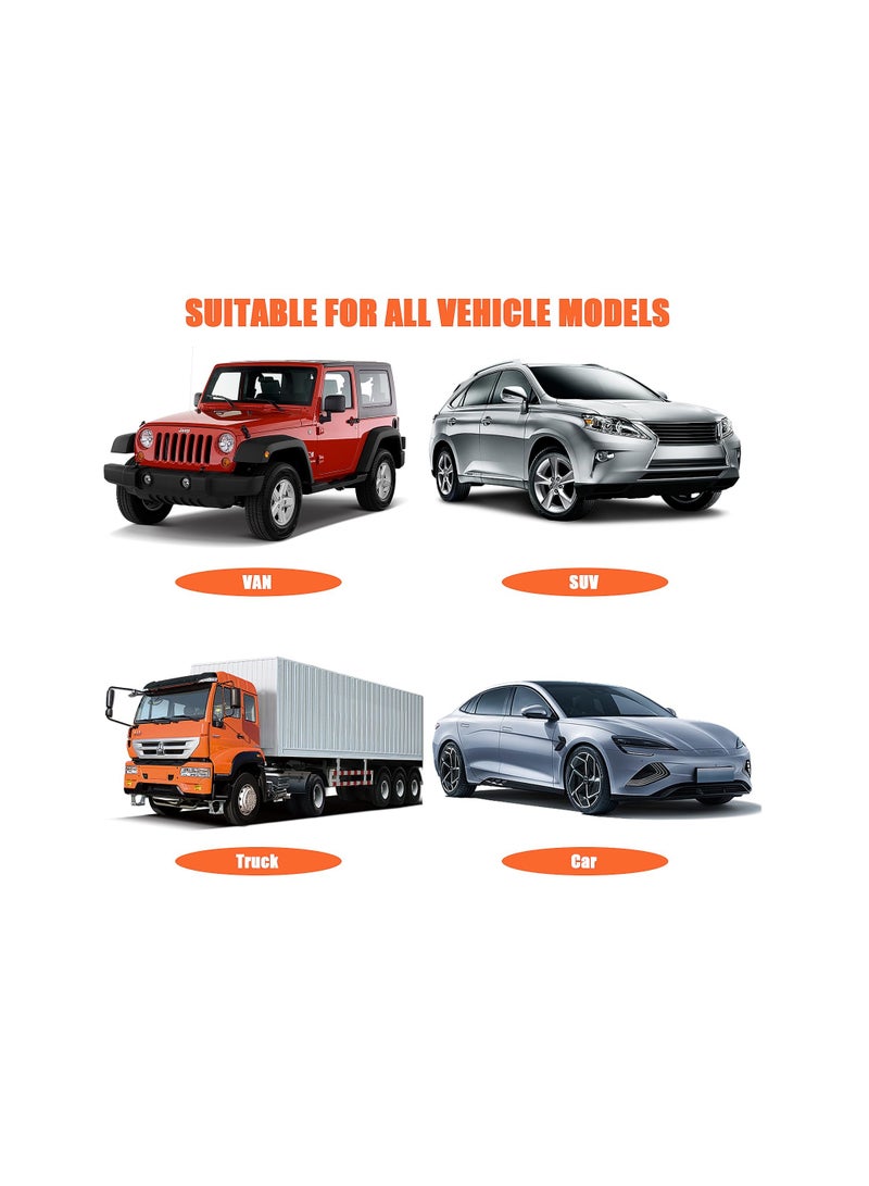 SYOSI High-Quality and Durable Construction: Our Portable Car Heater Defroster is crafted from robust ABS and heat-resistant materials, ensuring long-lasting durability. . - Image 2