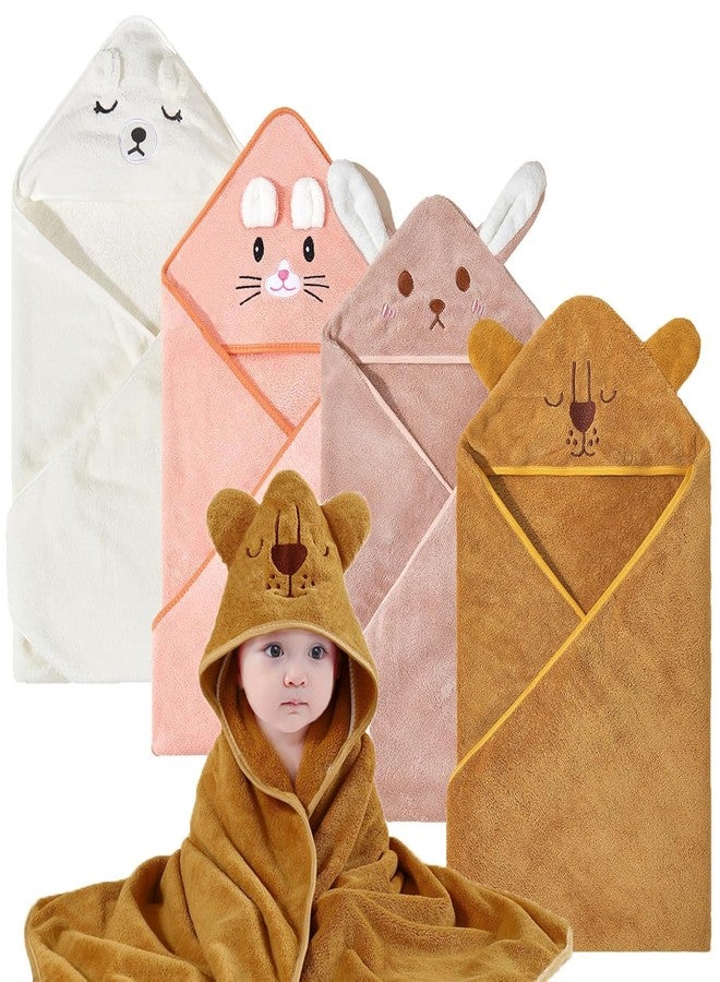 SINGTHITA Hooded Baby Towel-Premium Soft Baby Bath Towel for Bathtub for Newborn,Infant-Ultra Absorbent,Natural Baby Stuff Towel for Boys and Girls(Elephant,Bear)(Kitty)|Polyester Blend - Image 3