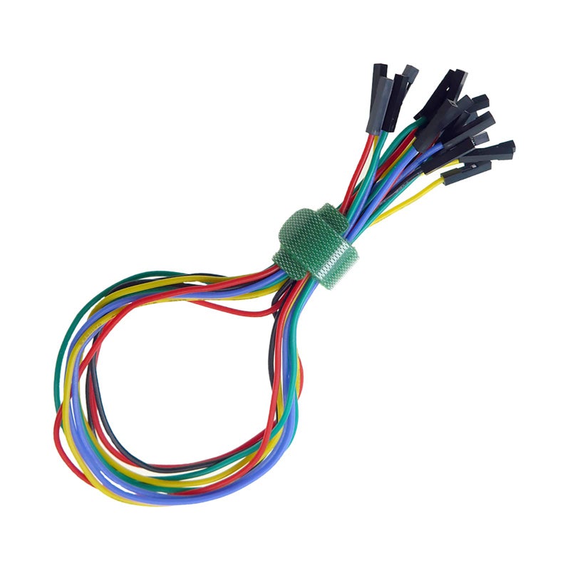 Goupchn 10PCS SMD IC Test Hook Clips with Silicone Jumper Wires Test Leads Kit for Logic Analyzer 5 Colors - Image 3