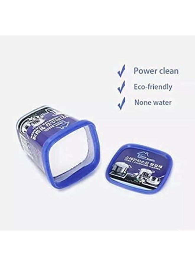 معجون تنظيف أواني الطبخ المصنوعة من الفولاذ المقاوم للصدأ. معجون تنظيف الغسيل - Image 3