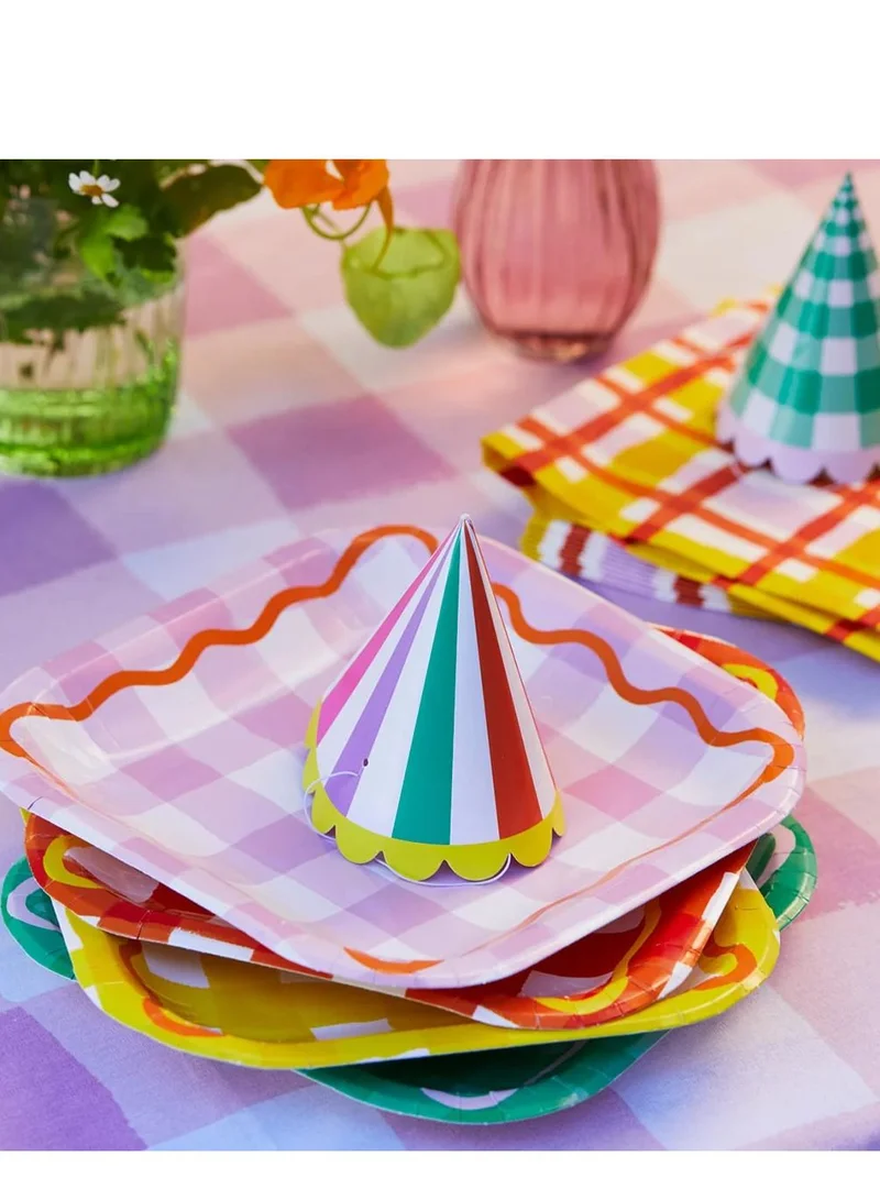 توكينج تيبلز Multi-coloured Paper Party Hats
