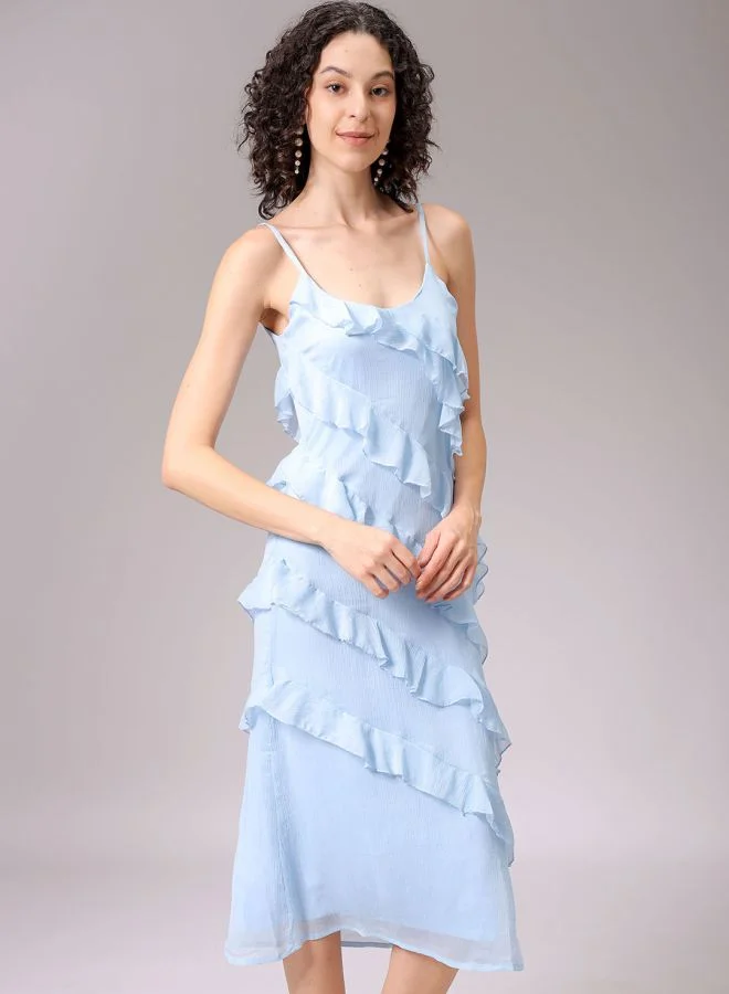 Freehand Women A-Line Casual Solid Slip Dress