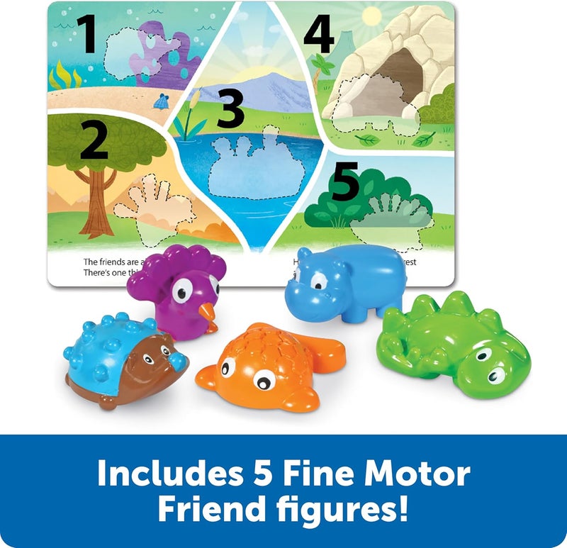 ليرننج ريسورسز مجموعة كتب "Learning Resources Spike and Friends" للعد والألوان - Image 2