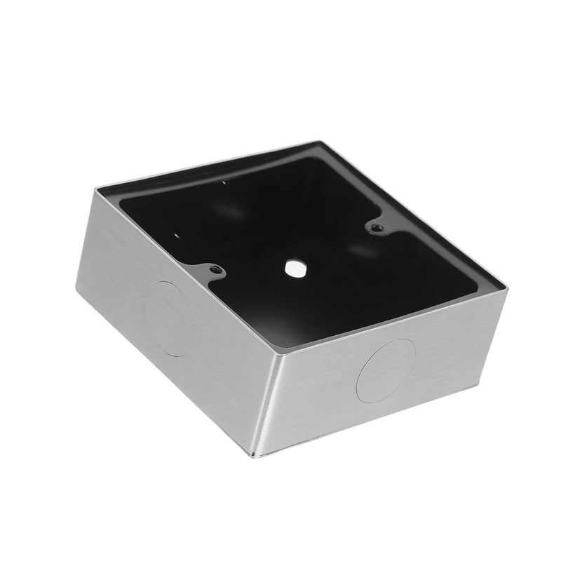 صندوق تقاطع الفولاذ المقاوم للصدأ المدمج غطاء مقاوم للغبار مخرج كهربائي سكني تجاري - Image 2