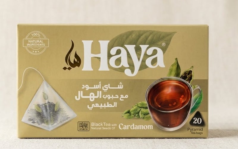 Black tea with natural grains, 20 sachets