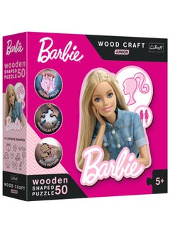 Trefl Puzzles - "50 Wood Craft Junior" - Beautiful Barbie / Mattel, Barbie FSC Mix 70% - pzsku/Z33120F4FA0284683593EZ/45/_/1724276785/d0b52a45-9fa1-4c69-8ff9-b7b1556de257