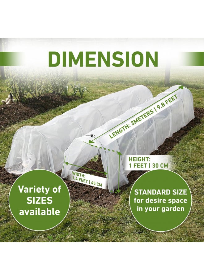 Tierra Garden - Tierra Garden 50-5050 Haxnicks Easy Poly Tunnel Garden Cloche, Standard - Image 1
