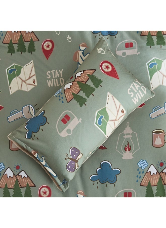 Home Box Adventurer Camping 2-Piece Toddler Comforter Set 100 X 140 Cm  - Image 5