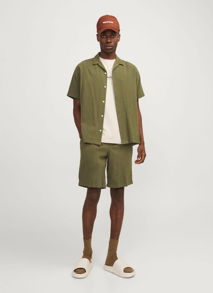 JACK & JONES Jpstjaiden Palma Seersucker Short  - Image 5