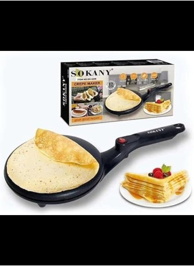 sokany SOKANY Pancake Machine automatic Non-stick Pancake Processing Crepe Maker Electric mini souffle maker chapati cake maker muffin  - Image 1