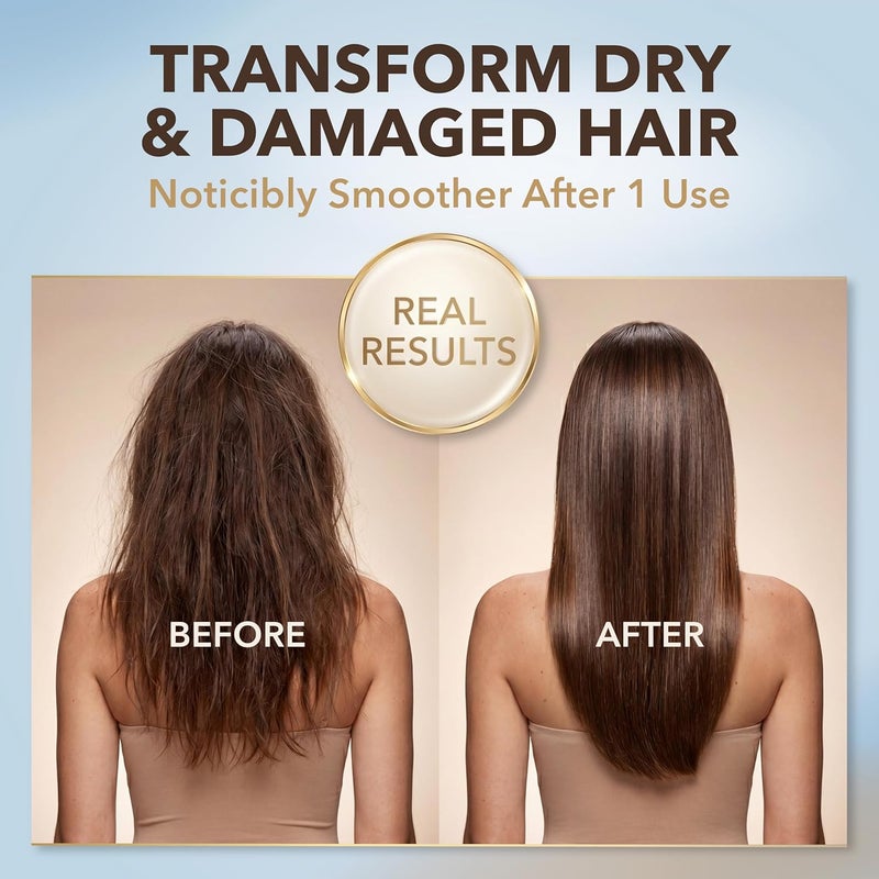 Land transit & shipment compatible Hair Mask for Dry Damaged Hair with Collagen, Biotin, Argan Oil - Helps Repair Hair and Reduce Damage from Heat, Sun, Coloring - Moisturizing Keratin Hair Mask for Split Ends, Hair Loss and Breakage Carefully engineered build - Image 3