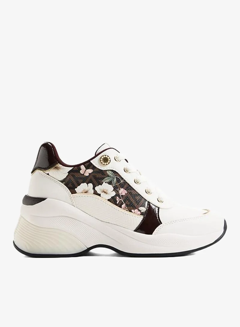Core Ladies Multi Color Wedge Sneakers