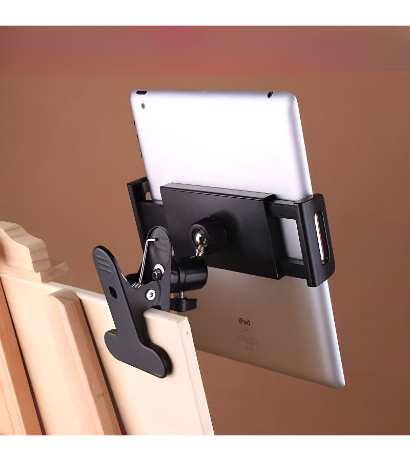 Universal Tablet Easel Holder with Clamp for Drawing Studio - Image 4