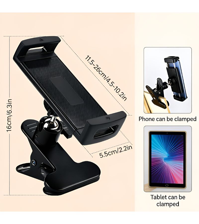Universal Tablet Easel Holder with Clamp for Drawing Studio - Image 2