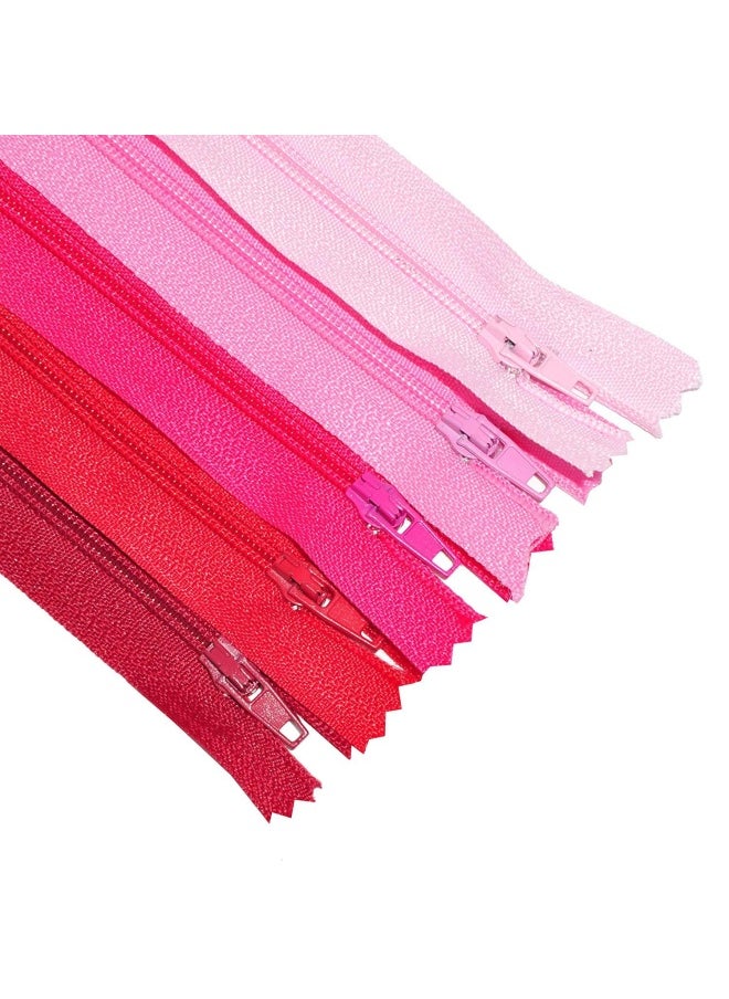 Mandala Crafts Nylon Zippers For Sewing 5 Inch 100 Pieces Bulk Zipper Supplies In 20 Assorted Colors By  - Image 5