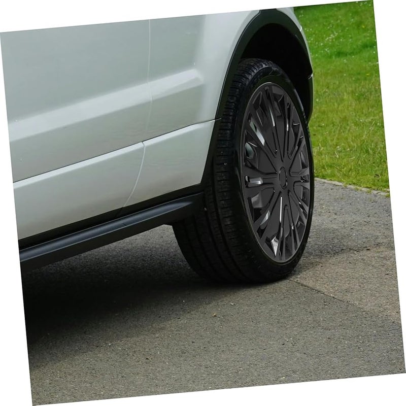 أغطية عجلات السيارات الملونة العالمية مقاس 14 بوصة سهلة التركيب وأغطية الجنوط الأنيقة - Image 5
