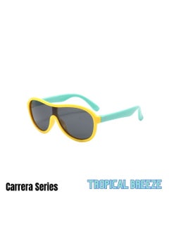 XPI Carrera Series – Tropical Breeze Kids Sunglasses - Polarized - 100% UV Protection  - Image 4