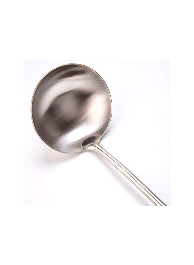 S-TOP Wok Spatula and Ladle,304 Stainless Steel Utensils.Suitable for home use, hotel, restaurant.13.7-15Inch - Image 2