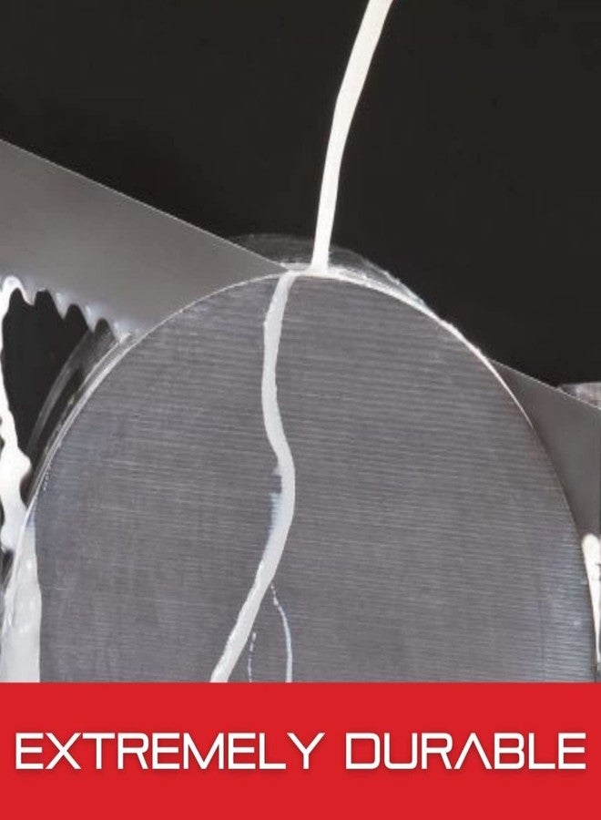 ستارريت شفرة المنشار الشريطي ستاريت إنتنس برو ثنائية المعدن مع حافة قطع M42 HSS - مثالية للقطع الإنتاجي المكثف في المعادن الحديدية/غير الحديدية - 7 أقدام و9 بوصات، 3/4 × 0.035 × 6-10/P - 99206-07-09 - Image 5