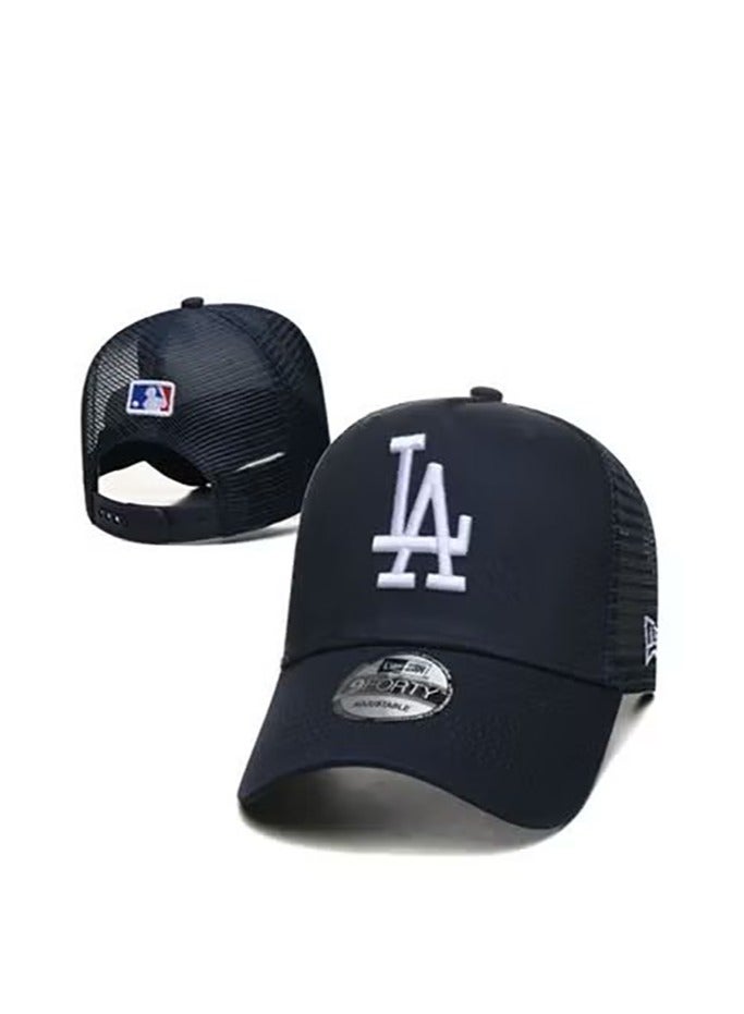 Los Angeles Dodgers LA Logo Mesh Trucker Hat