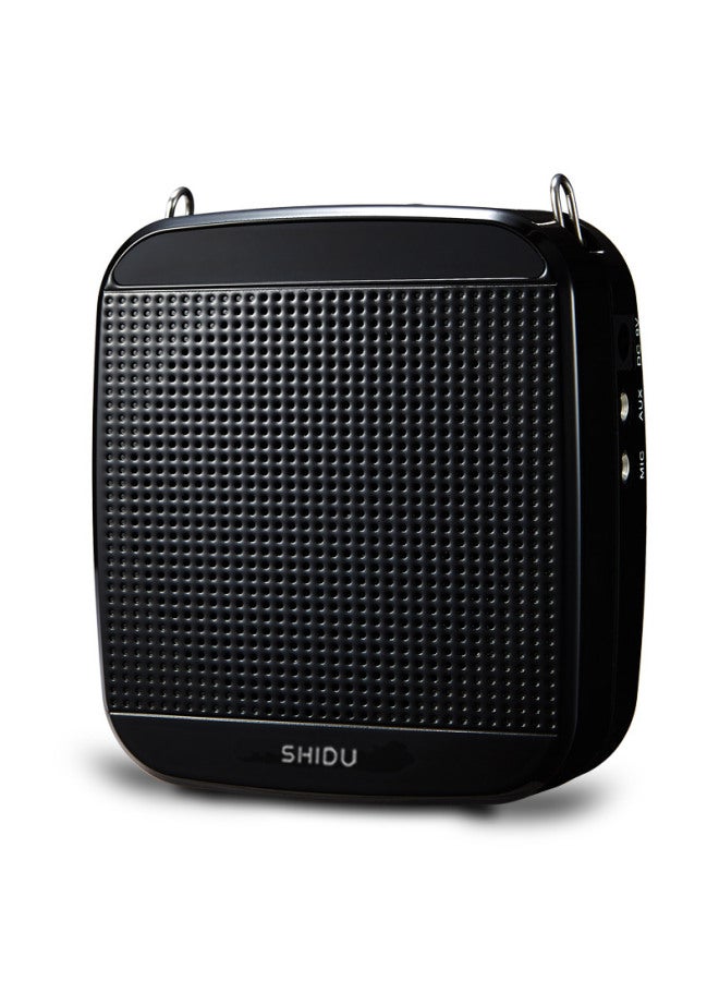 SHIDU S512 Little Bee Amplifier, Teacher-specific Classroom Amplifier, High-volume Outdoor Loudspeaker, Tour Guide Long-lasting Anti-howling Megaphone, Wired Microphone, Black - Image 2