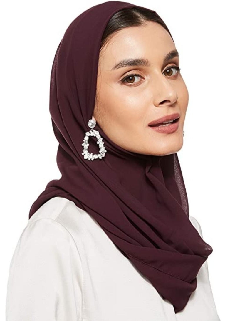 شال حجاب شيفون - Image 4