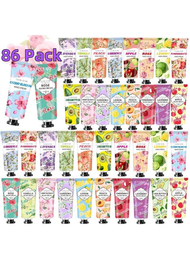Clothes of skin 86 Pack Hand Cream Christmas Gifts,Stocking Stuffers For Adults Teacher Gifts,Appreciation Gifts For Coworkers,Hand Lotion Travel Size In Bulk For Dry Cracked Hands,Baby Shower Prizes Gifts For Women  - Image 1