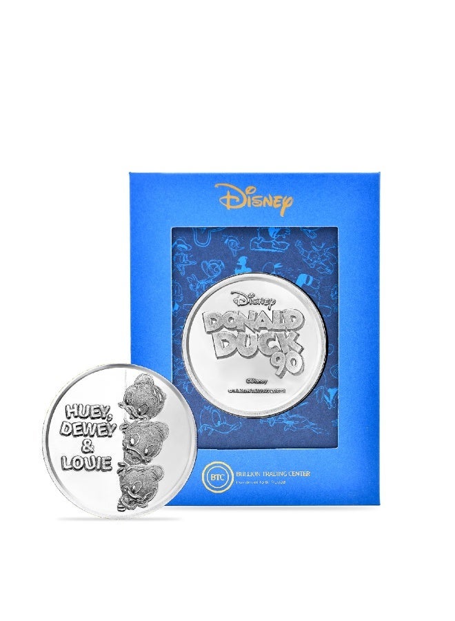 BTC Disney Huey, Dewey, & Louie 50 Grams Silver Coin 999.0 Silver - Image 1