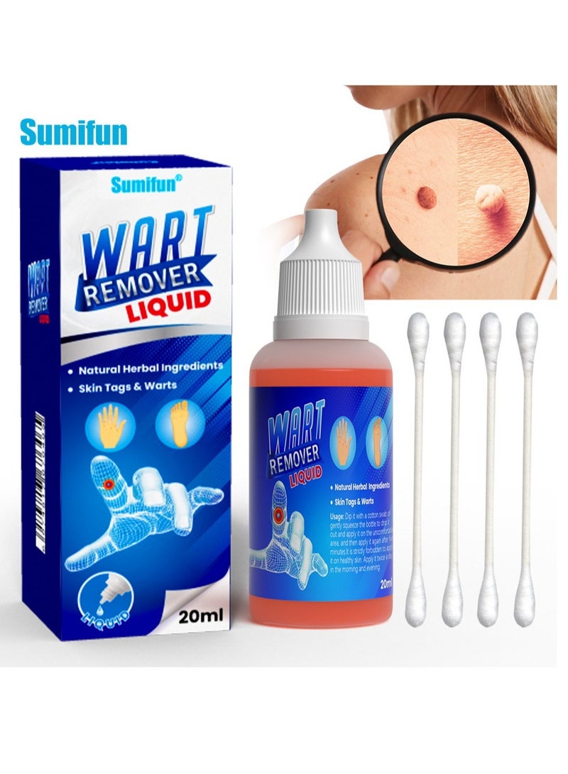 سوميفون مزيل الثآليل ، سائل الثآليل بحمض الساليسيليك بأقصى قوة ، شرائط مزيل الثآليل غير المرئية بخطوة واحدة ، سائل الثآليل سريع المفعول للتجميد للثآليل ، الثؤلول الأخمصي ، الثؤلول الشائع ، الثؤلول المسطح 20 مل - Image 1