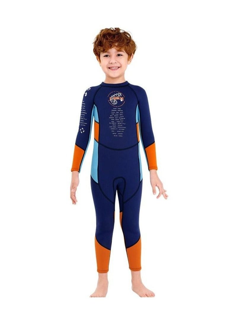 Othes - Keep Warm Children Diving Suit Three-layer High Elastic Wetsuit For Boys - Image 1