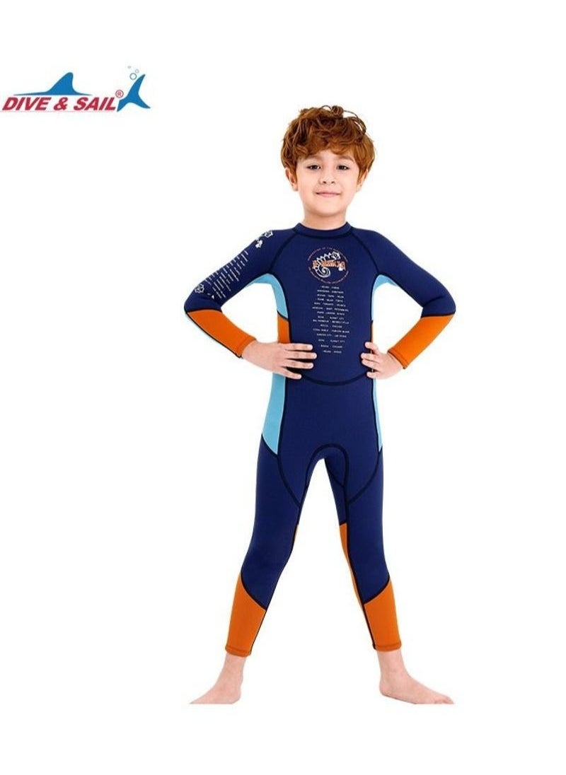 Othes - Keep Warm Children Diving Suit Three-layer High Elastic Wetsuit For Boys - Image 1