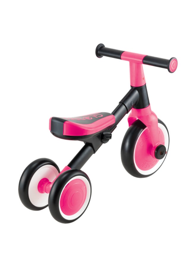 GLOBBER دراجة توازن للأطفال 2 في 1 قابلة للتعديل - دراجة ركوب قابلة للتحويل - وردي فوشيا - Image 3