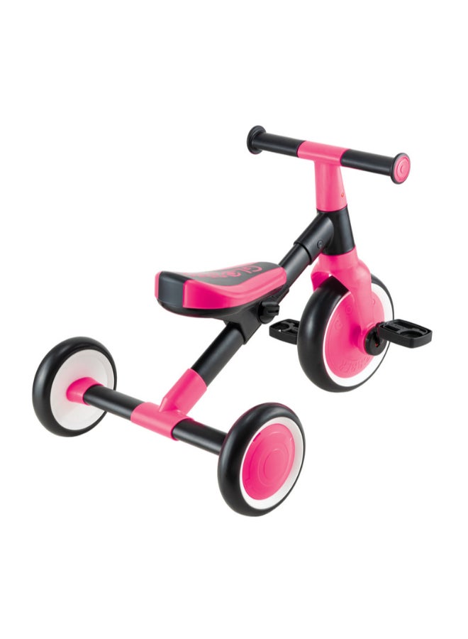 GLOBBER دراجة توازن للأطفال 2 في 1 قابلة للتعديل - دراجة ركوب قابلة للتحويل - وردي فوشيا - Image 2