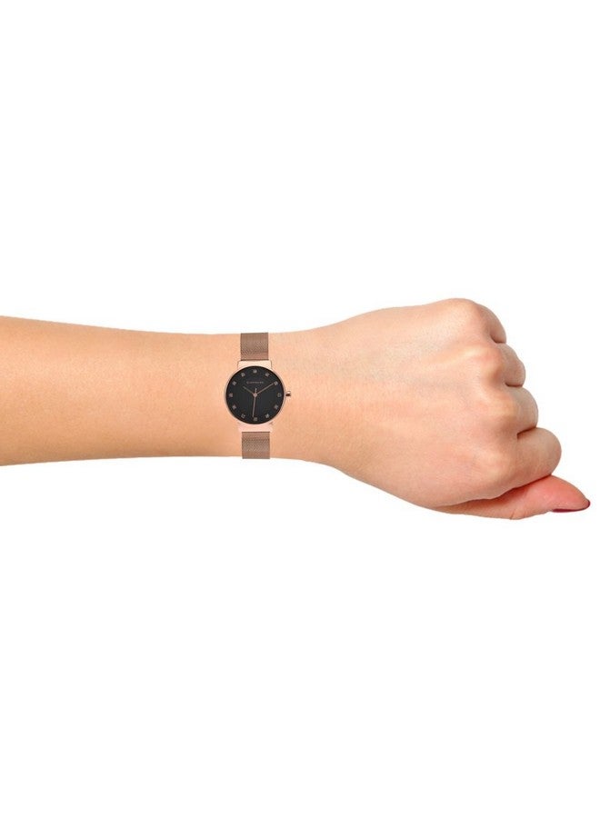 Giordano Analog Stylish Watch for Women | Water Resistant Simple and Fashion Watch Round Shape with Stainless Steel Case Wrist Watch for Ladies & Girls | Ideal Gift for Female - A2062 - Image 4