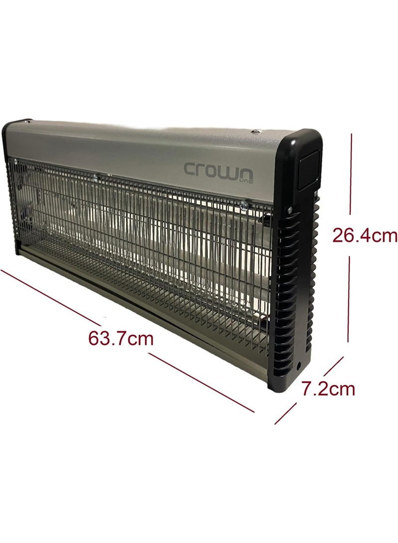 Crownline Electric Insect Killer 38W With Dual Fluorescent Tubes High Voltage Pest Control - Image 2