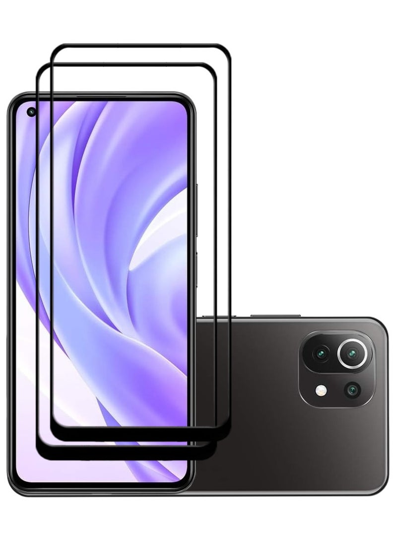 ACLIX 2 Pieces Antistatic ESD Dustproof Premium Quality High Definition Tempered Glass Screen Protector Designed For Xiaomi Mi 11 Lite - Image 1
