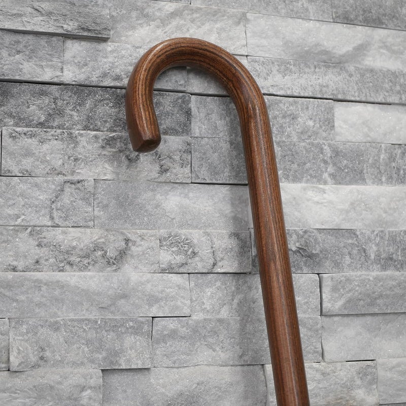 DMI Wooden Cane Wooden Walking Cane Wooden Walking Stick Lightweight and Strong Made in the USA Walnut - Image 5