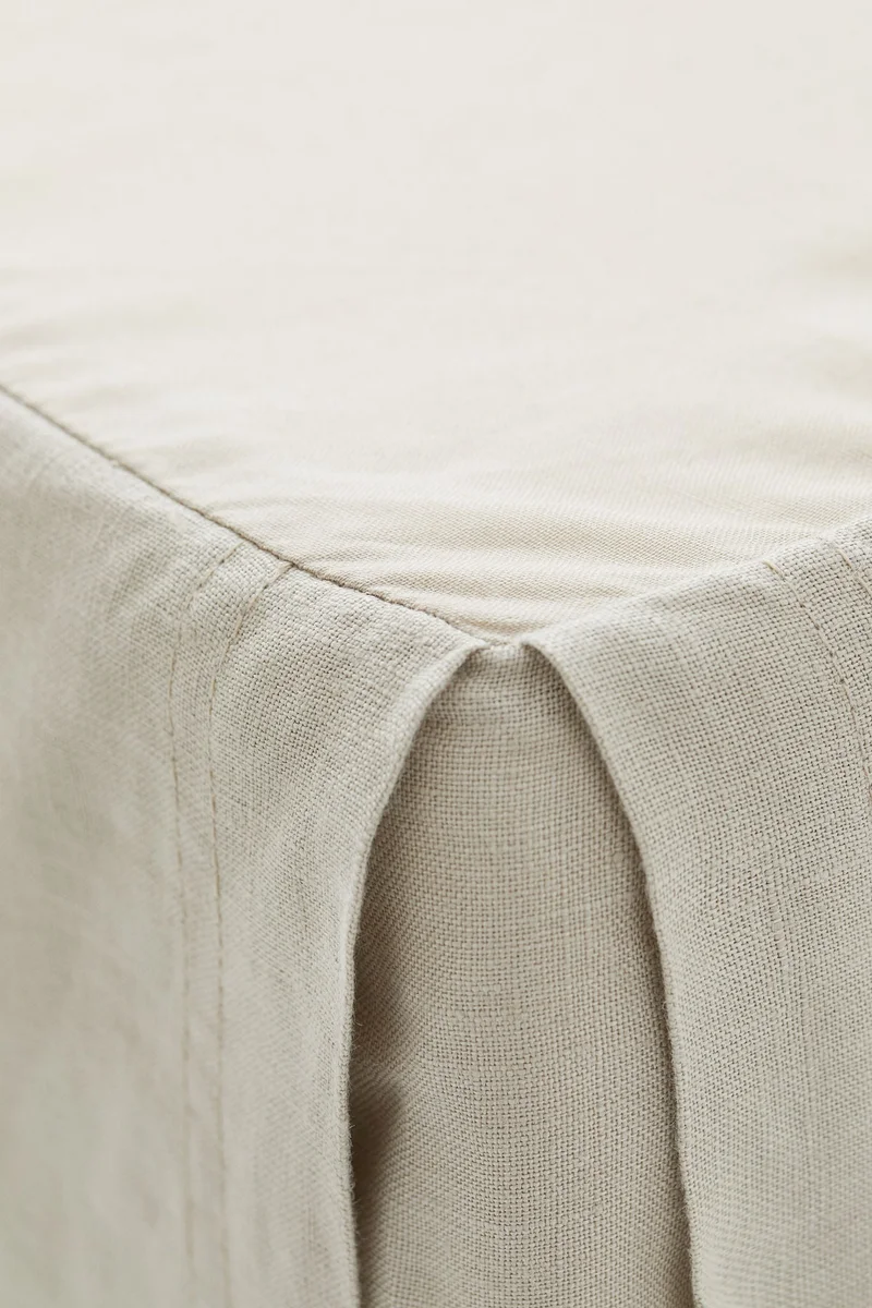 H&M Washed linen valance