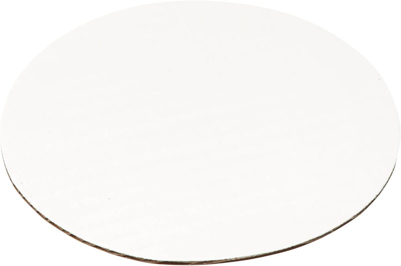 DecoPac Round Cake Board, Waxed Greaseproof finish, Sturdy Corrugated Cake Board, Pack of 6, White - 6 Inch - Image 3