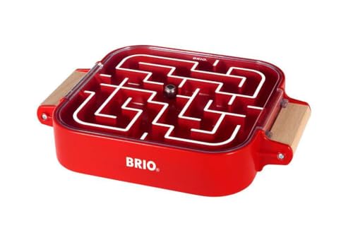 BRIO 34100 Labyrinth Take Along A Fun Travel Version of The Classic Labyrinth Game for Kids Ages 3 and Up - Image 1