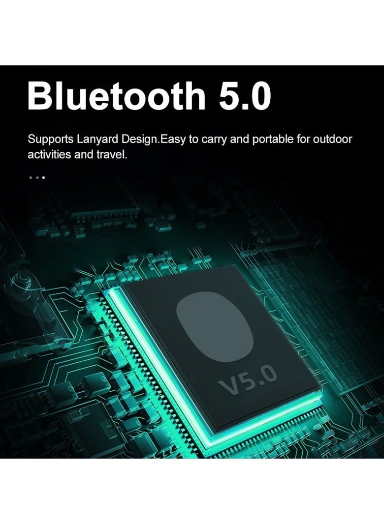 EWA مكبر صوت بلوتوث محمول EWA A124 Mini TWS خارجي مقاوم للماء IPX5 (فضي) - Image 3