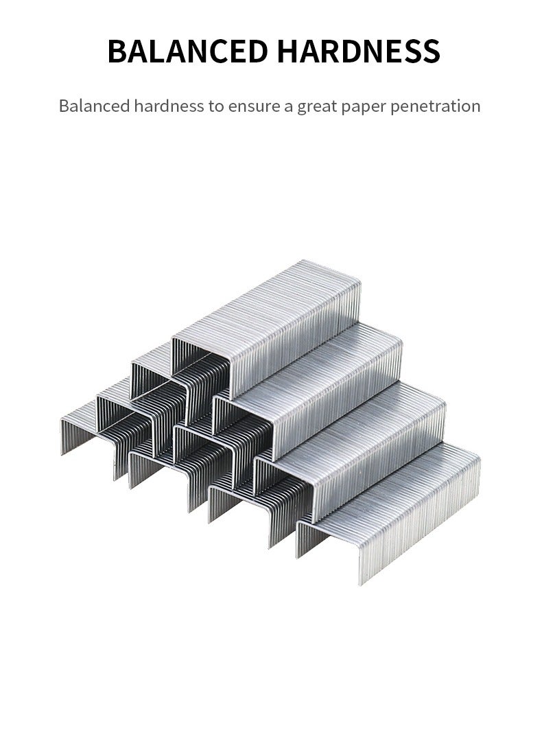 Deli E0027 Staples 24/8 Silver - High Toughness and Sharp Tip - ideal for office stapling tasks - Image 2