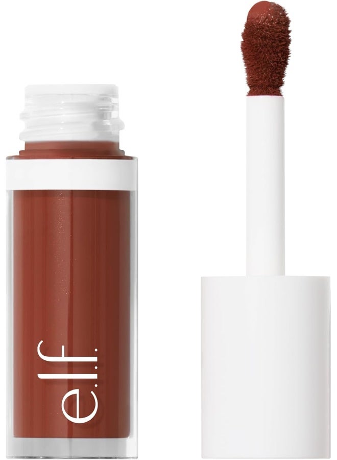 elf Camo Liquid Blush, Long-Lasting Liquid Blush For High-Pigment Colour, Creates A Soft, Dewy Finish, Vegan & Cruelty-Free Bronze Bombshell - Image 1