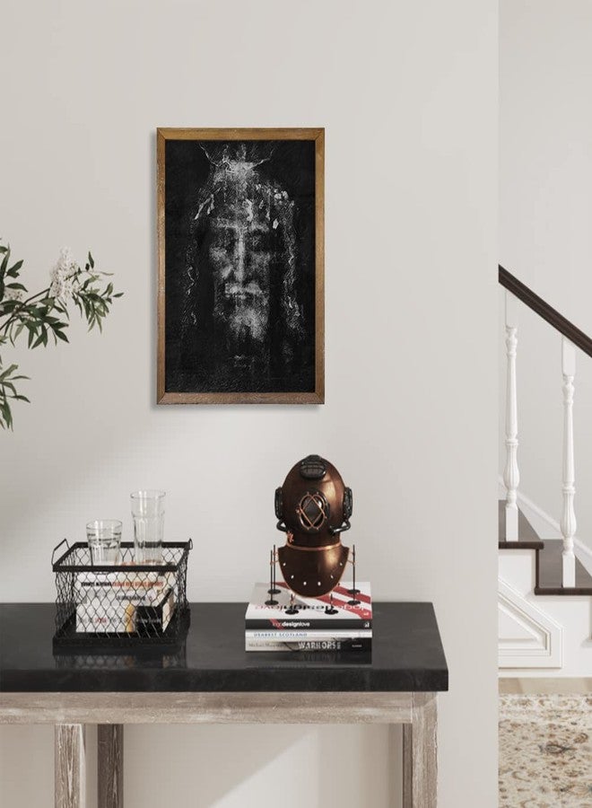 YUMKNOW Jesus Pictures for Wall - Shroud of Turin Wall Art Print Poster - Jesus Christ Photo Wall Decor - Religious Christian Gifts for Women Men - Spiritual Room Decor - Catholic Gifts - Divine Mercy 8X10 - Image 4